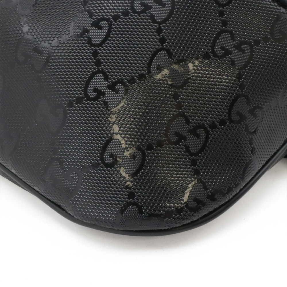 GUCCI Black Leather Pouch - Picture 4 of 9